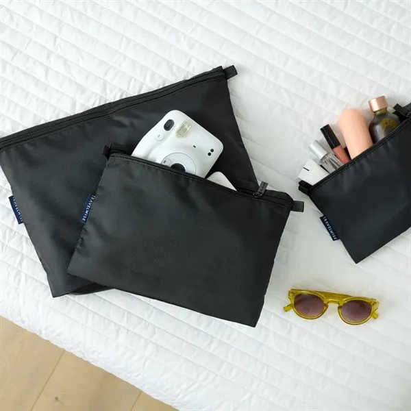 BUILT® Travelwise 3-Piece Top Zip Pouch Set