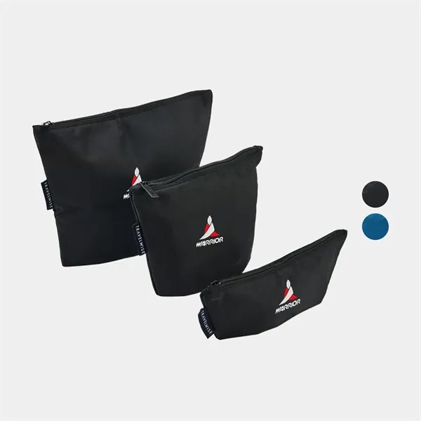 BUILT® Travelwise 3-Piece Top Zip Pouch Set