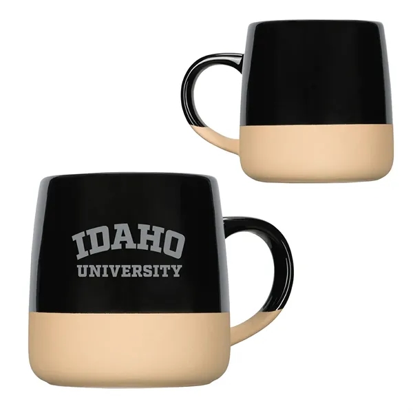 Custom Artisan 15 oz Ceramic Mug w/ Clay Base