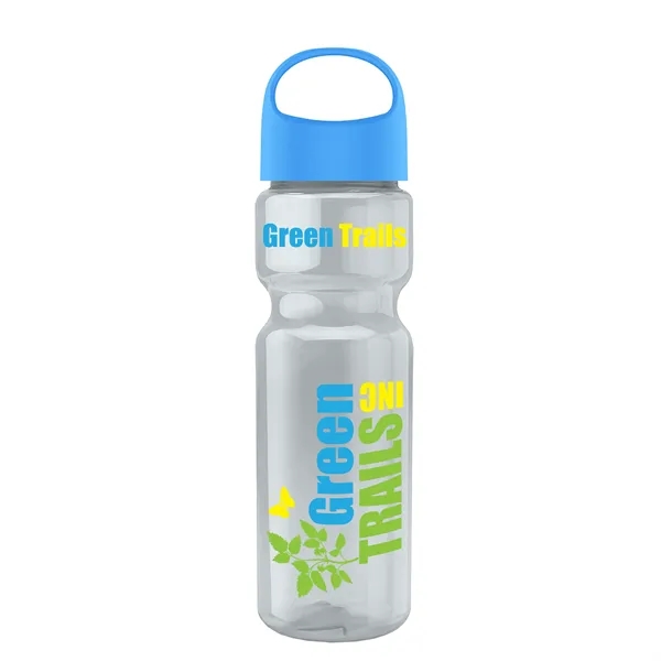 Garyline® Champ Recycled Bottle with Oval Crest Lid - 28 oz.