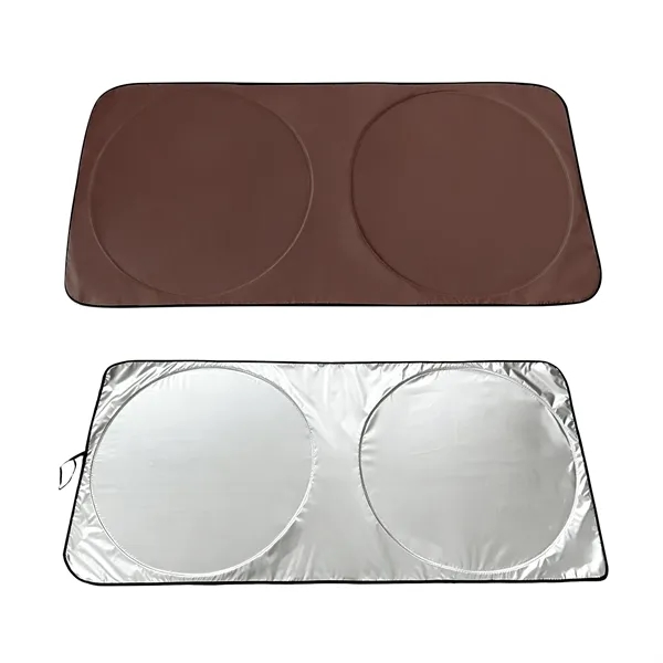 Foldable Car Windshield Sun Shade 59"x27.5"
