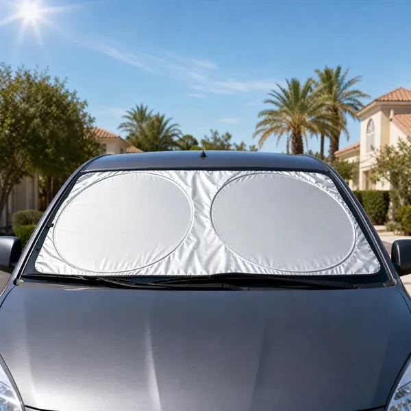 Foldable Car Windshield Sun Shade 59"x27.5"