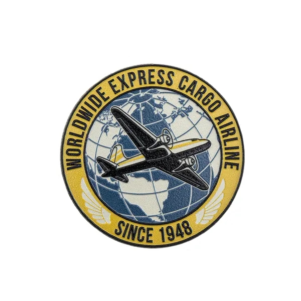 Custom Texture Print Leatherette Patches