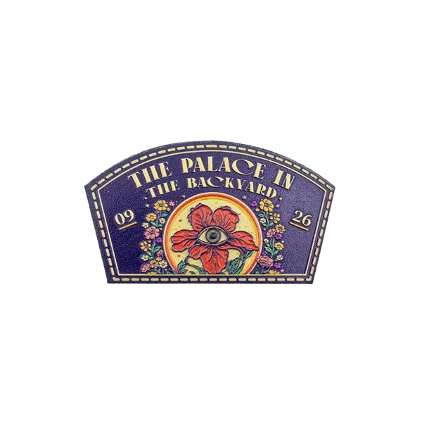 Custom Texture Print Leatherette Patches