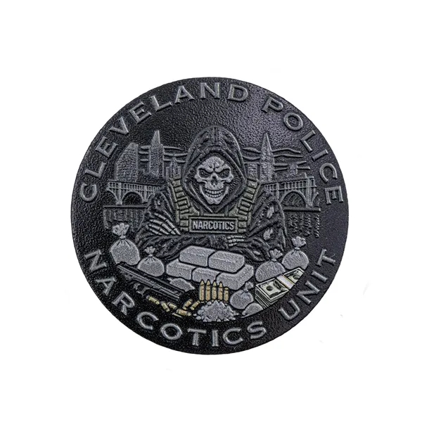 Custom Texture Print Leatherette Patches