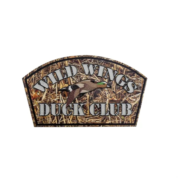 Custom Texture Print Leatherette Patches