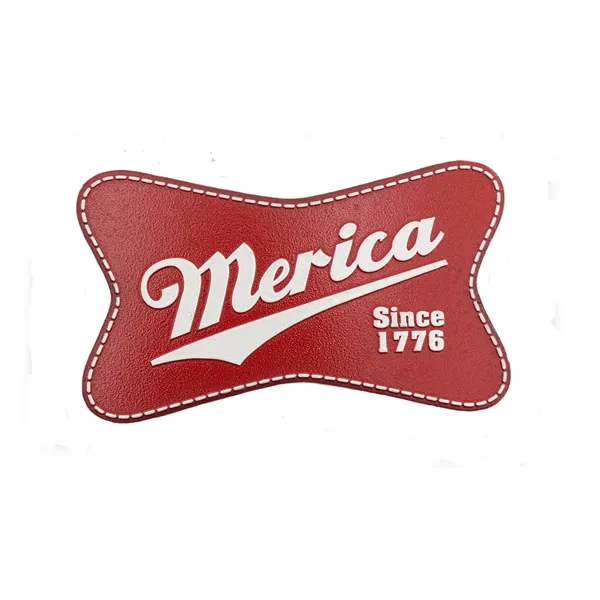 Custom Texture Print Leatherette Patches