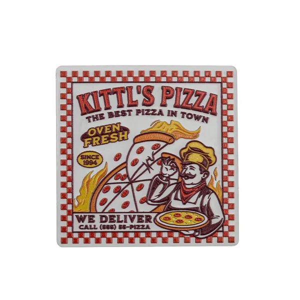 Custom Texture Print Leatherette Patches
