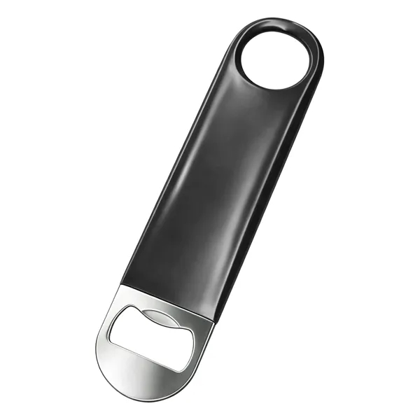7" Slim Flat Bar Bottle Opener W/ Hanging Hole
