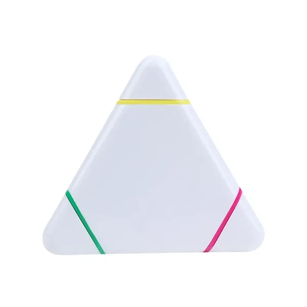 3 In 1 Triangular Highlighters Marker Pens