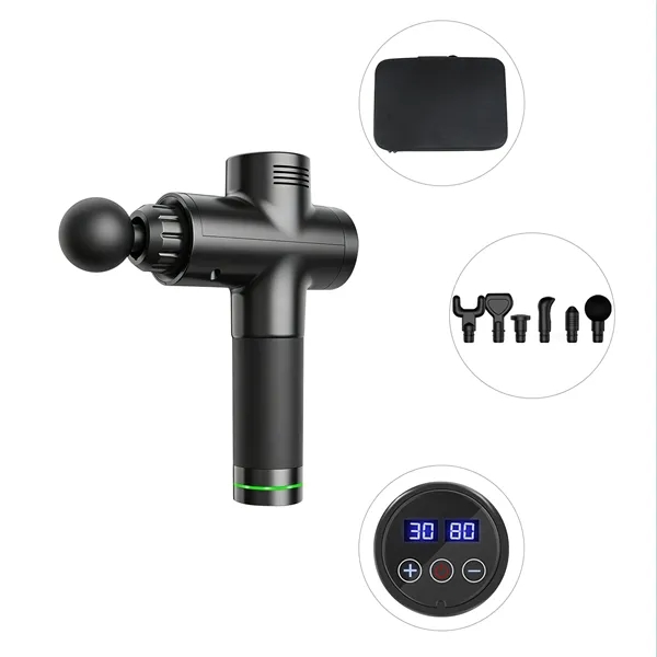 Portable Massage Gun W/ 6 Heads & Storage Box