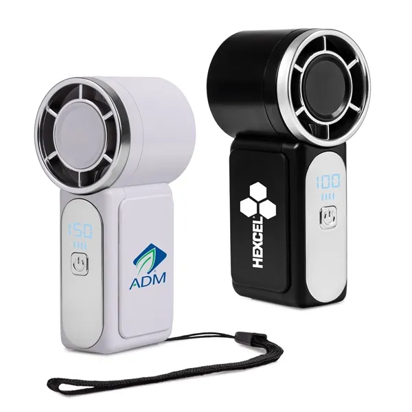 Dryer-Style Mini Rechargeable Fan