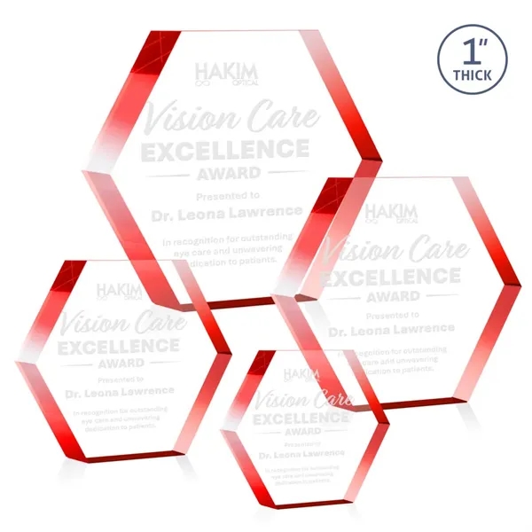 Markville Hexagon Award - Red