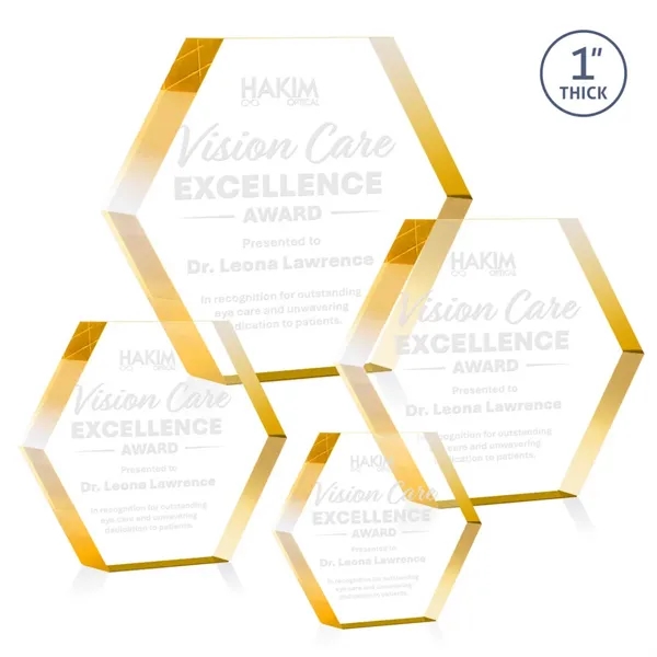 Markville Hexagon Award - Gold