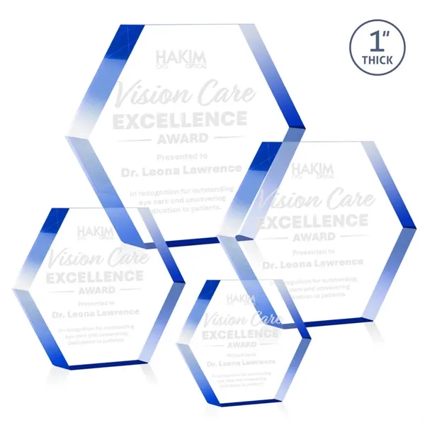Markville Hexagon Award - Blue