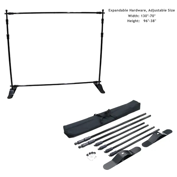 10' Expanding Exhibitor Display Hardware, Stand and Bag
