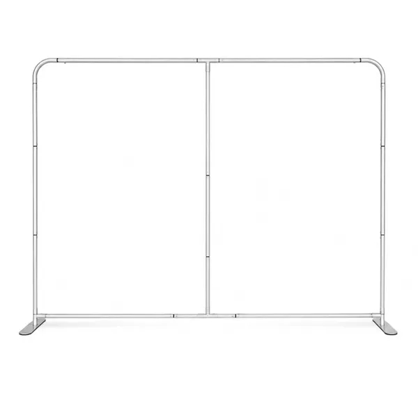 8'W x 8'H EuroFit Straight Wall Hardware Only