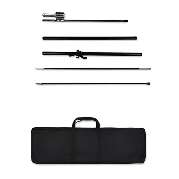 10' Small Feather Flag Kit, Single Side, Hardware Only