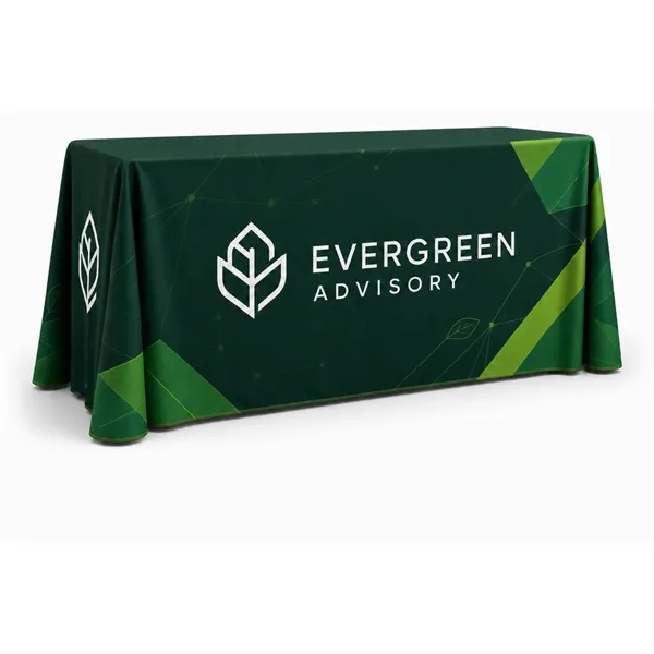 Sublimated Throw for 6' Table (Open Back)