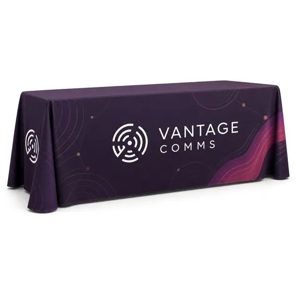 Sublimated Throw for 8' table (Open Back)