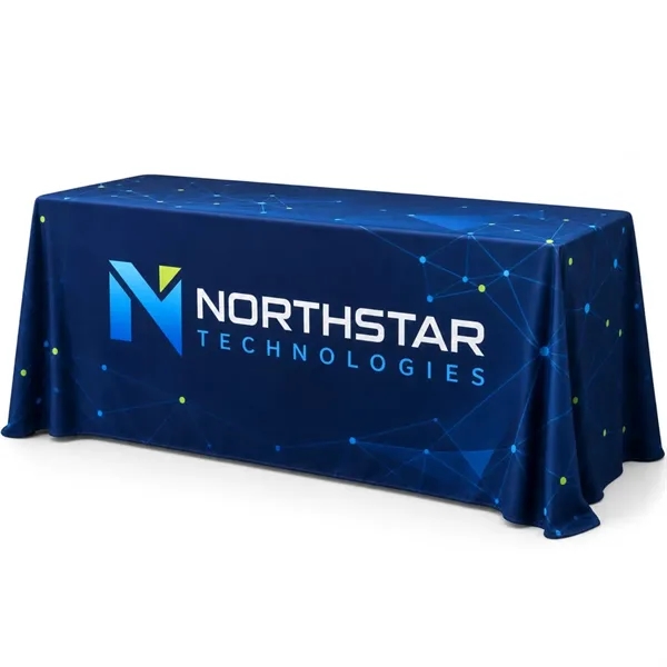 Sublimated Table Throw for 8' (Closed Back)