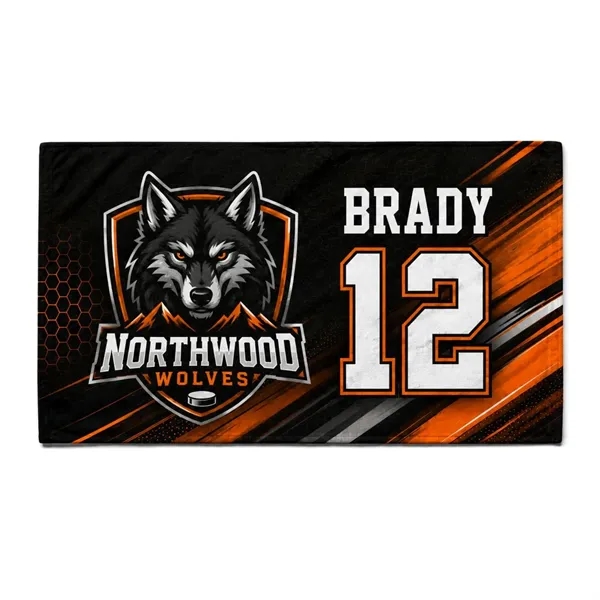 Velour Terry Cotton Blend, 30x60, Sublimated or Blank