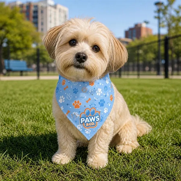 Small Dog Bandana, 14x14x20, Sublimated
