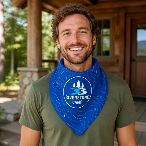 Oversize Bandana, 27x27, Sublimated
