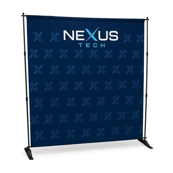 8' Exhibitor Expanding Display Kit, Media Wall, Backdrop