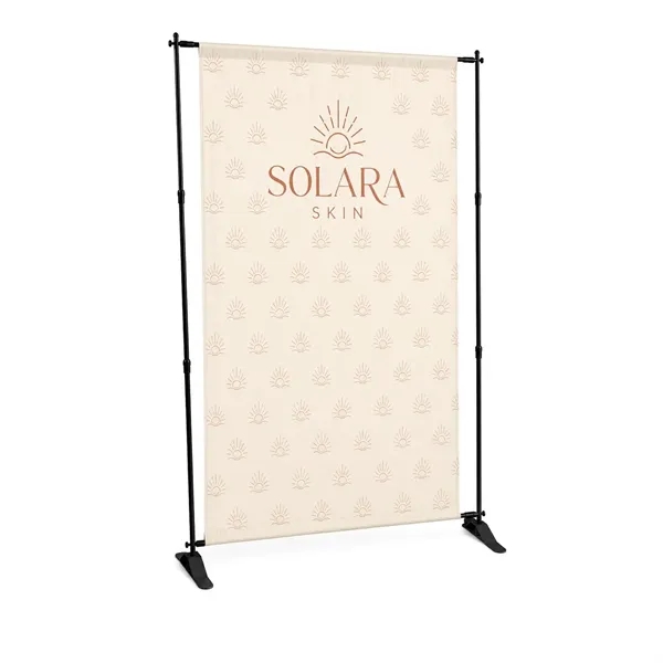 5' Exhibitor Expanding Display Kit, Media Wall, Backdrop