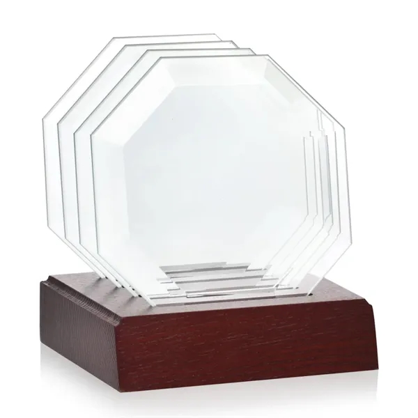 Meaford VividPrint™ Coasters - Set of 4 on Rosewood