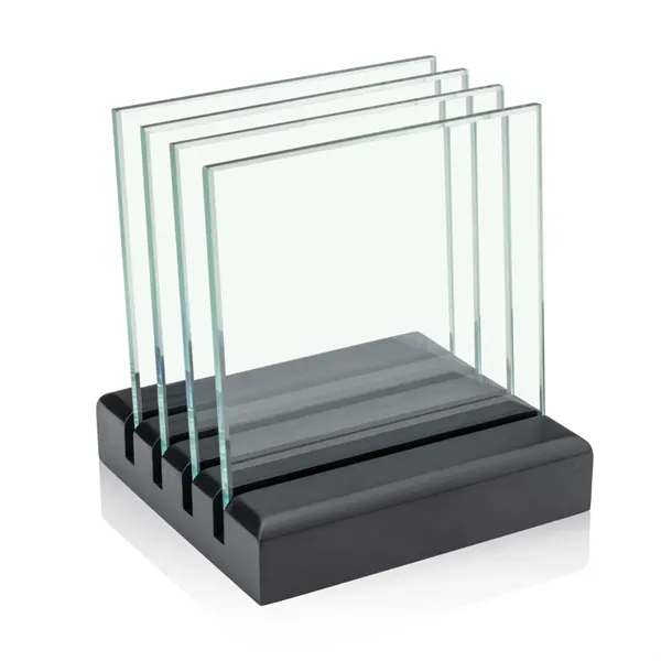 Rockford Coasters - Set of 4 on Brolin Black
