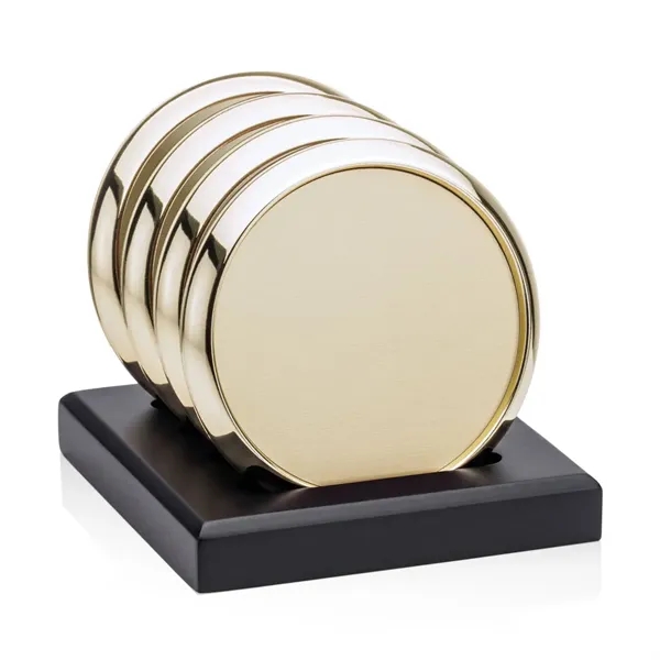 Danville on Satin Black Base - Set of 4