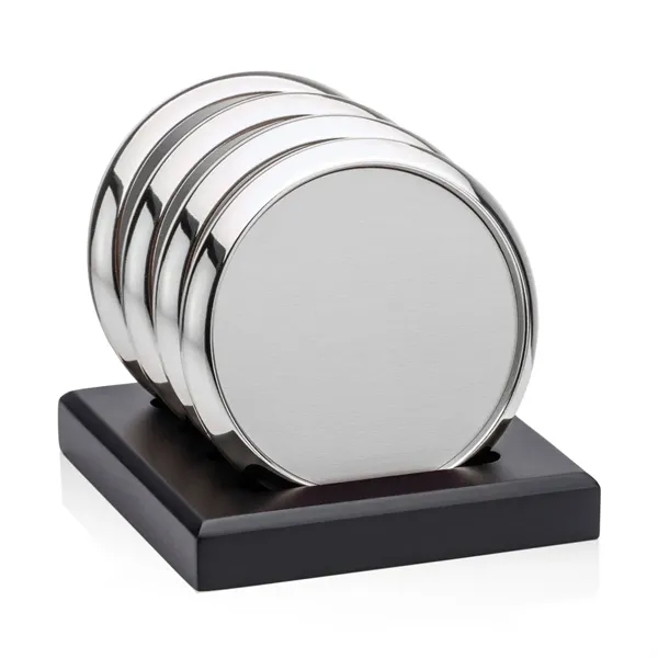Danville on Satin Black Base - Set of 4