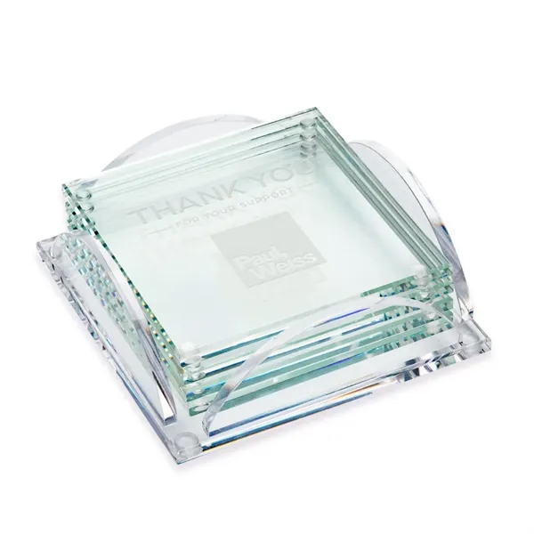 Rockford Coasters - Set of 4 on Herning Clear