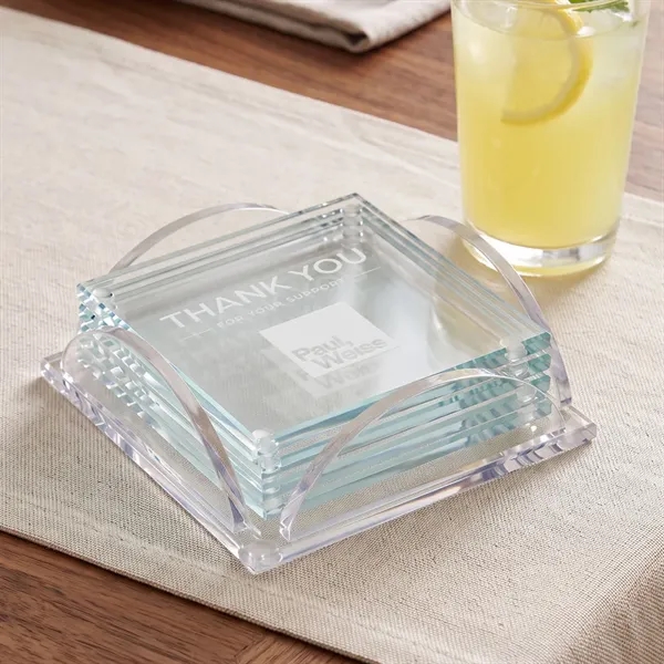 Rockford Coasters - Set of 4 on Herning Clear
