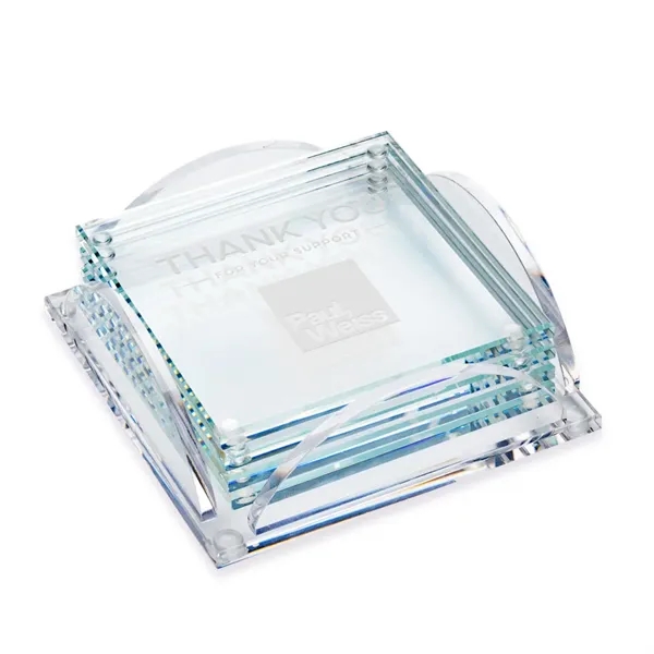 Rockford Coasters - Set of 4 on Herning Clear