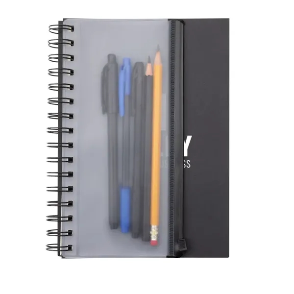 Murtle Soft Cover Journal w/Zip Lock Pocket