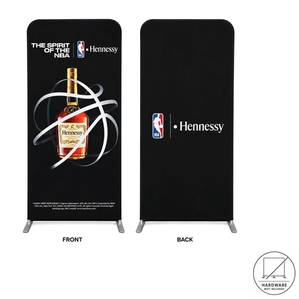 Replacement Full Color Graphics Double Sided for 3'W x 78"H