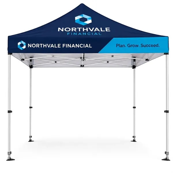 24 Hr Express-10' Premium Sublimated Tent Kit Frame & Canopy