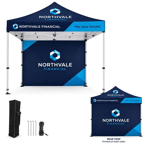 72Hr Fast Ship - Tent Backwall Package 2, 10' Sublimated