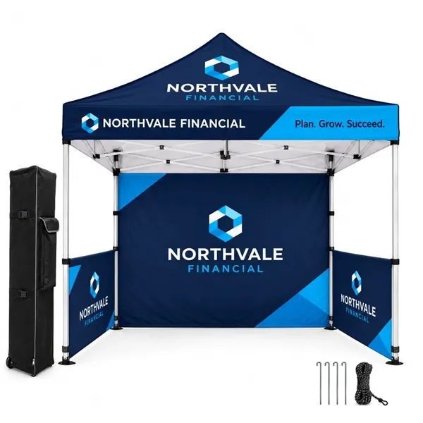 24Hr Express-Full Tent Package 10' Tent, Backwall, Sidewalls