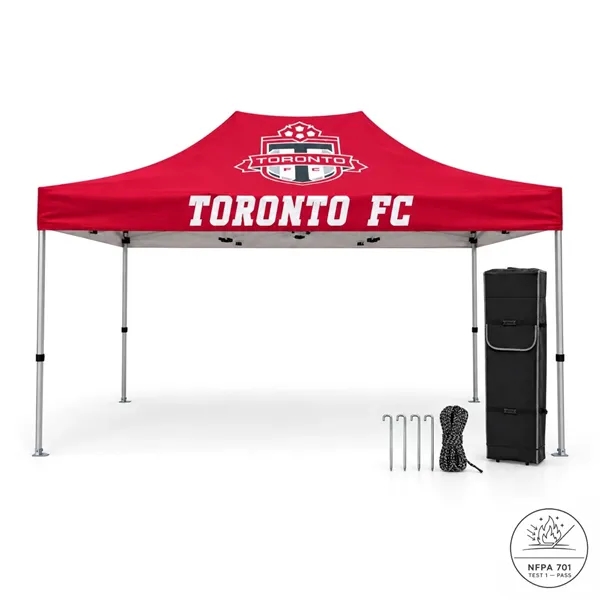 15' Premium Sublimated Tent Kit, Includes Aluminum Frame