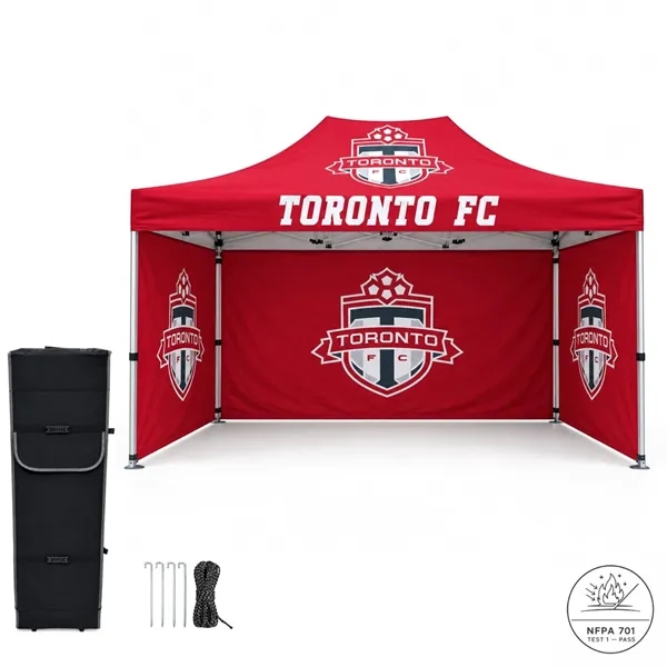 72Hr Fast Ship - Full Privacy Tent Package 15' with 3 Walls