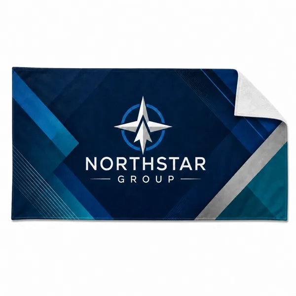 Velour Colored Towel, 24x48, Sublimated