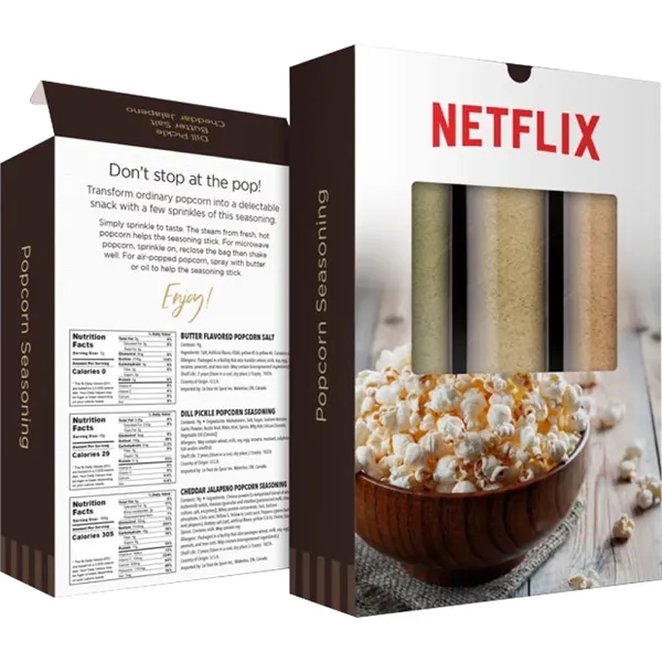 Popcorn Seasoning Spice Set - TRIO Pak