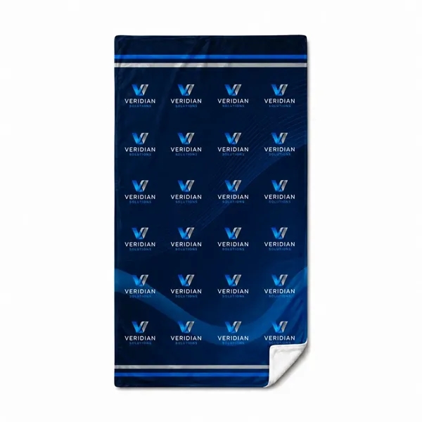 Plush and Cozy Mink Flannel Fleece Blanket 30x60, Sublimated