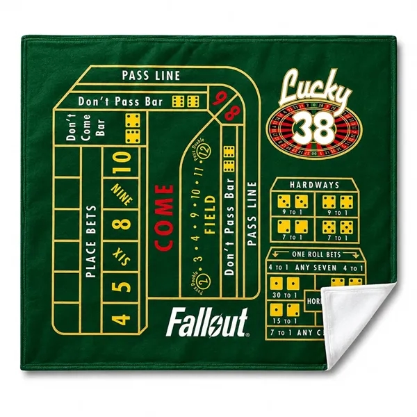 Plush and Cozy Mink Flannel Fleece Blanket 50x60, Sublimated