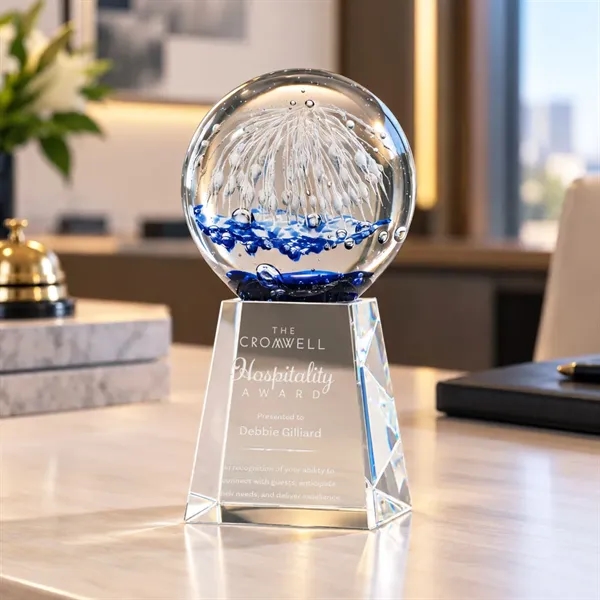 Starburst Award on Celestina Base - Clear