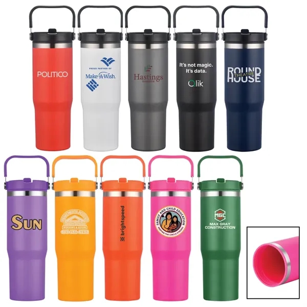Falcon 30 oz. Double Walled Tumbler w/Handle
